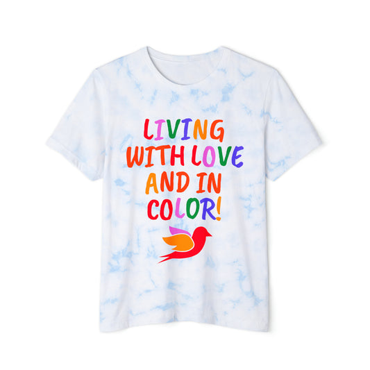 Love & Color Unisex FWD Fashion Tie-Dyed T-Shirt (2 colors)