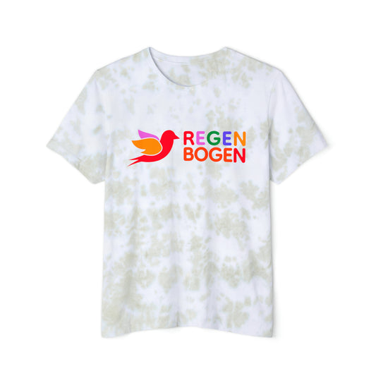 Regenbogen Stacked Unisex FWD Fashion Tie-Dyed T-Shirt (2 colors)