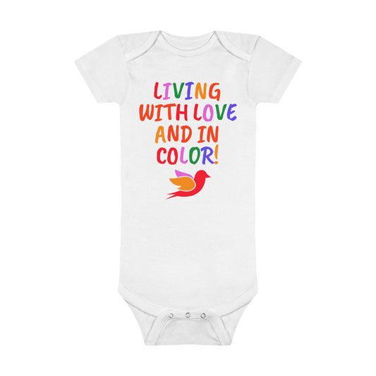 Love & Color Onesie® Organic Baby Bodysuit