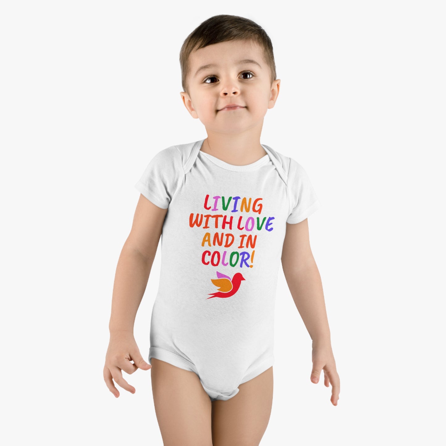 Love & Color Onesie® Organic Baby Bodysuit