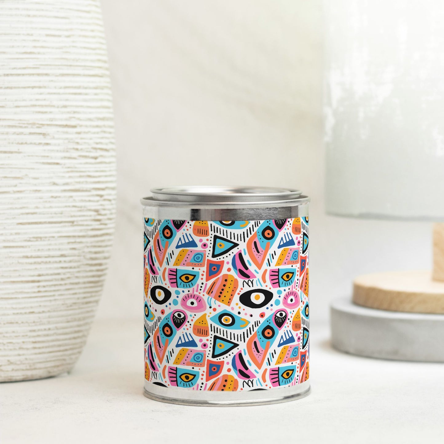 Malocchio Candle Paint Can (Hand Poured 16 oz.)