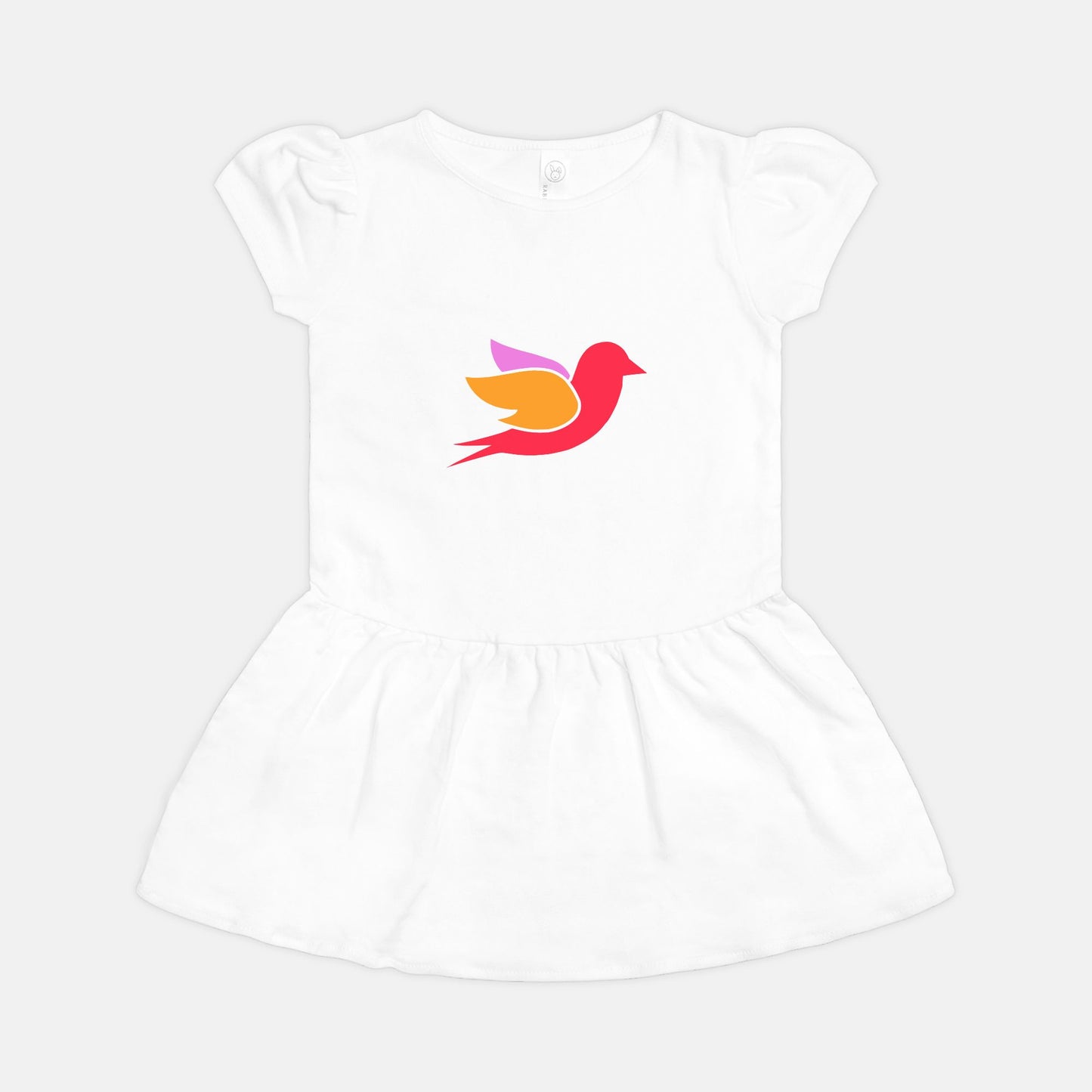 Bird Toddler Rib Dress