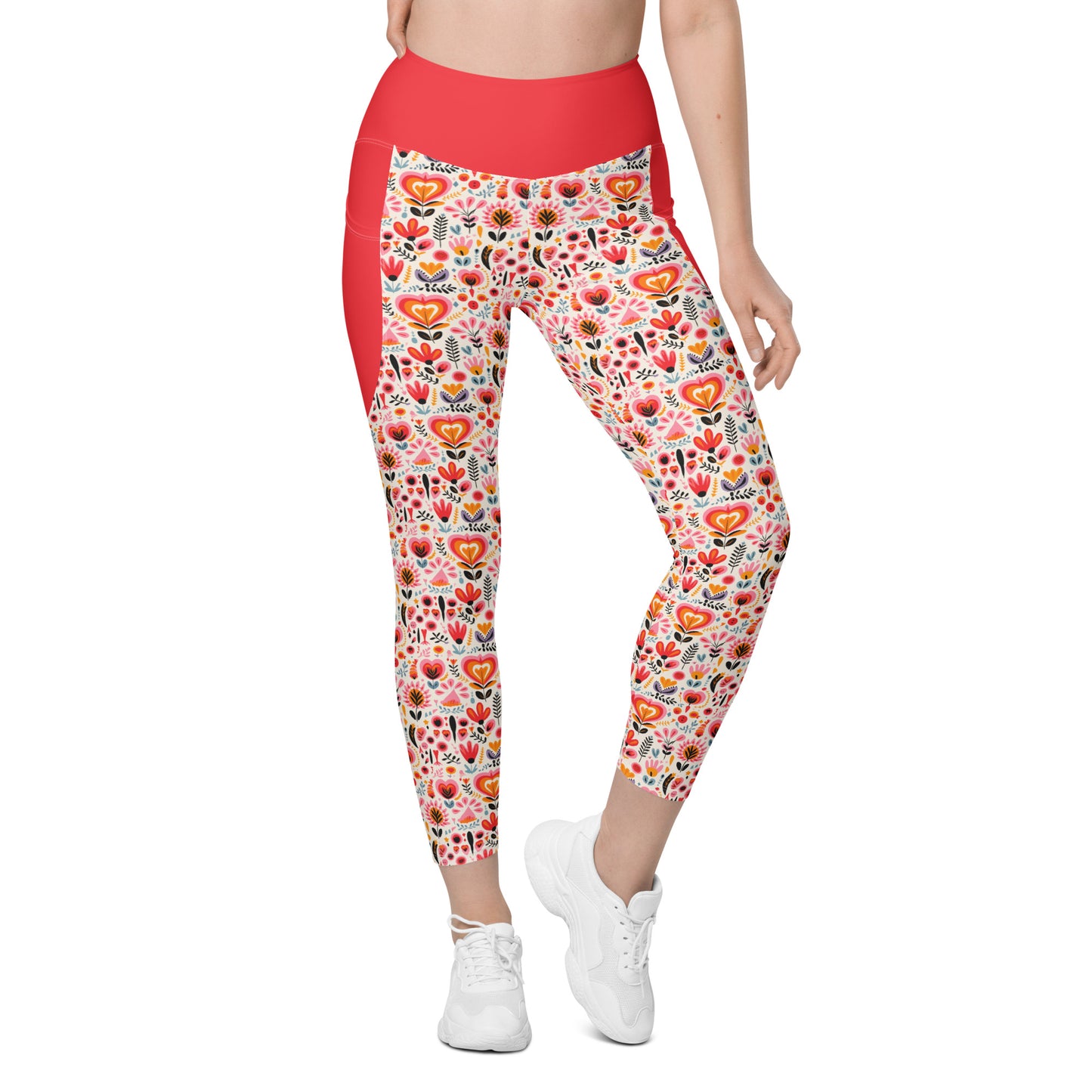 Nord High Waist 7/8 Recycled Yoga Leggings / Yoga Pants with Pockets