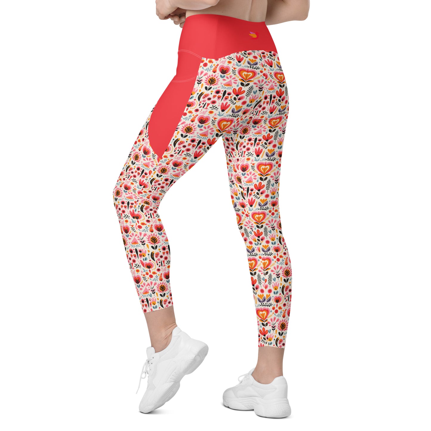 Nord High Waist 7/8 Recycled Yoga Leggings / Yoga Pants with Pockets