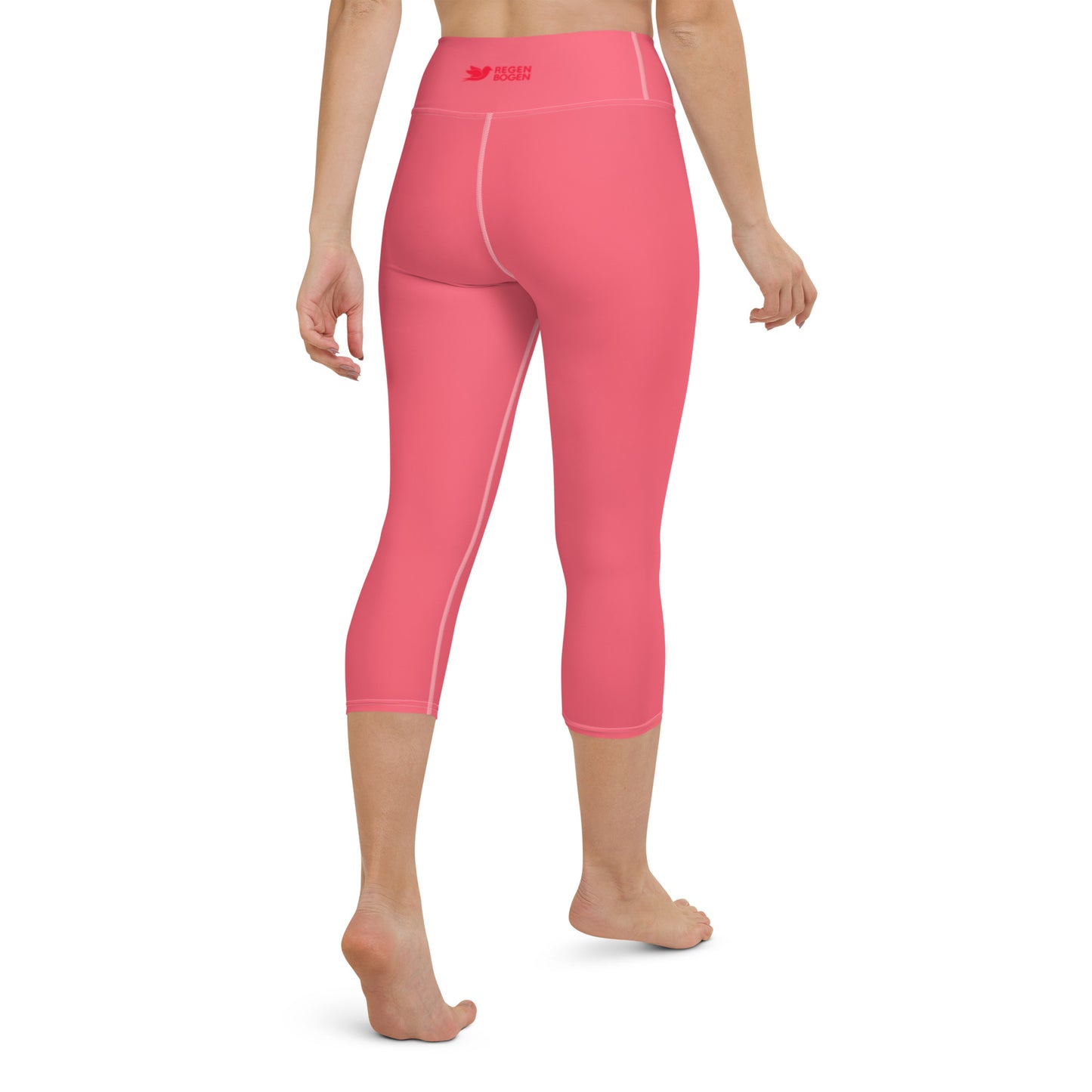 Cueva Solid Color Capri High Waist Yoga Leggings / Pants with Inside Pocket