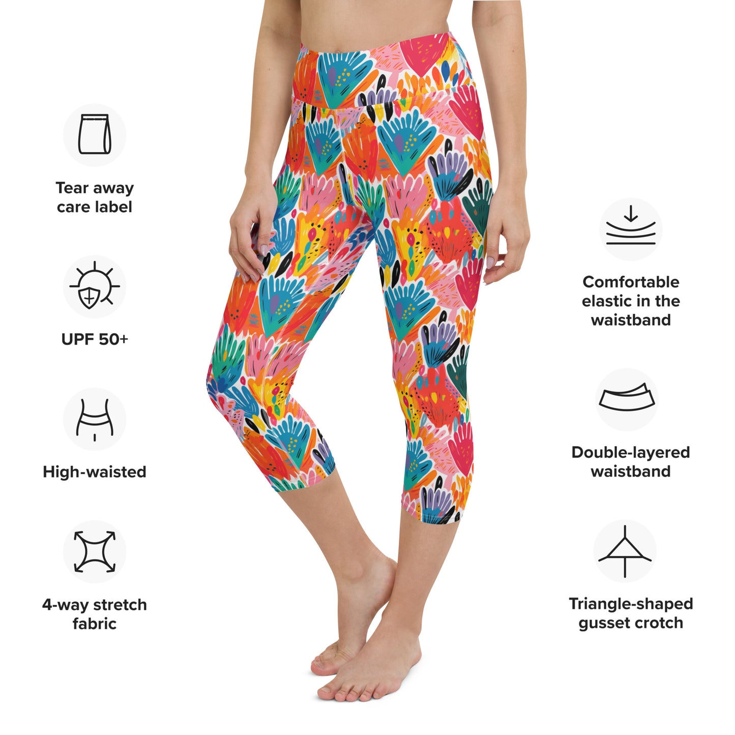 Ciao Capri High Waist Yoga Leggings / Pants with Inside Pocket